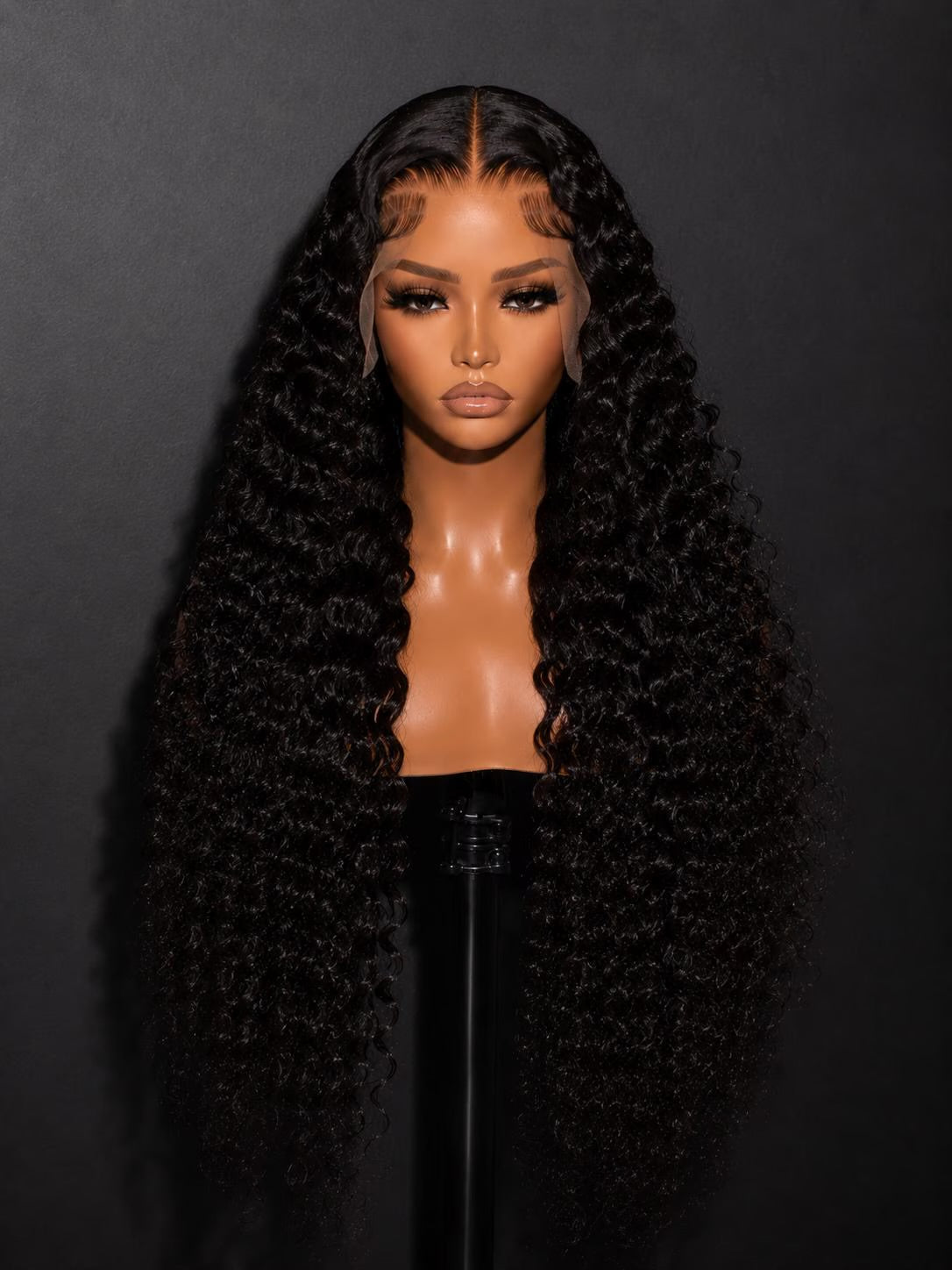 200% - 13x6 Deep Wave Curly Wig